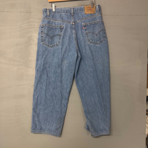 Levi's Other - Levis 550 Relaxed Straight Leg Jeans Mens 36x30 Blue Medium Wash Vintage 90s